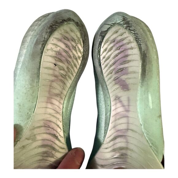 Nike Air Zoom women's Maxfly flyweave sneakers Mint green Track running Size 5.5 - Picture 7 of 13